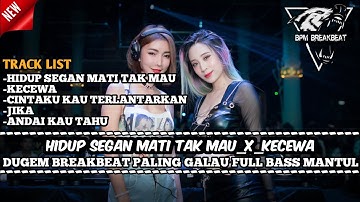 DJ BREAKBEAT HIDUP SEGAN MATI TAK MAU TERBARU 2025 | DUGEM BREAKBEAT GALAU BIKIN ROOM BERGETAR
