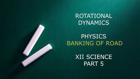 ROTATIONAL DYNAMICS PART 5