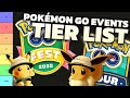 RANKING EVERY POKÉMON GO Special Event in a Tier List!!