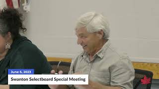 Swanton Town Selectboard | 06/06/2023