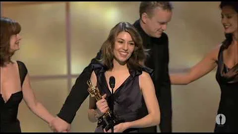 Sofia Coppola winning Best Original Screenplay