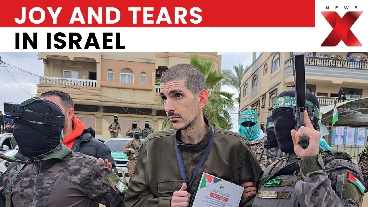 Israel Hostages Returned: First Wave Freed Amid Emotional Scenes in Tel Aviv | NewsX