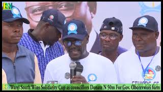 Delta Councillors Forum Solidarity Cup final 