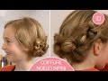 Cascade de noeuds - Tuto coiffure