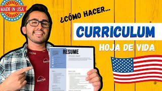 Cómo hacer una Hoja de Vida en los Estados Unidos (Plus: Cover Letter y Tips para presentarla) ✈