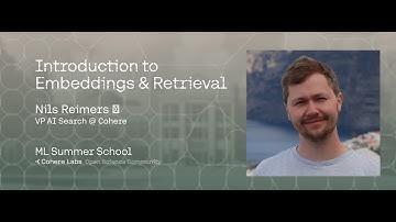 Nils Reimers - Introduction to Embeddings & Retrieval