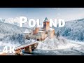 4K Poland In Winter Discover The Beauty Of Krakow Wroclaw Snowy Villages With Deep House Chill