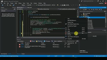 Xamarin Android - Alert Dialog Box in Urdu Visual Studio 2017