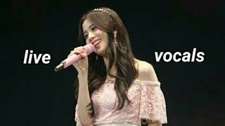 jisoo's amazing live vocals