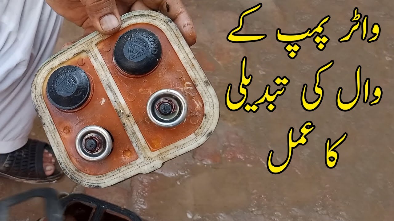 How to change wall of donkey pump Donkey pump repairing at home
