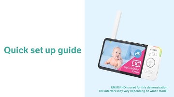 Quick set up guide - RM5754HD, RM5764HD, RM7764HD, RM7767HD, VM901-1W