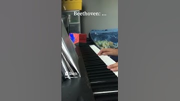 Thumbnail of POV  Beethoven writing Für Elise #piano #pianist #viral #fyp #fy #shorts #furelise #song #video #fun
