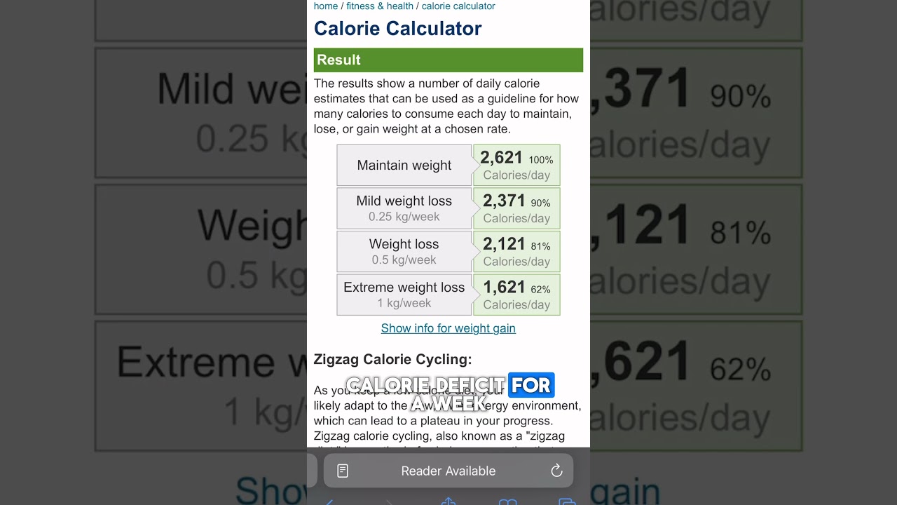 ⁣Key for Fat Loss! #fatloss #caloriedeficit #nutrition #gym #fitness #motivation #fyp #foryou