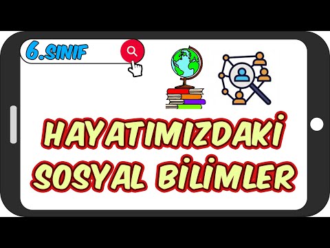 Hayatımızdaki Sosyal Bilimler / Akıcı Konu Anlatımı 📕 6.Sınıf Sosyal #2023