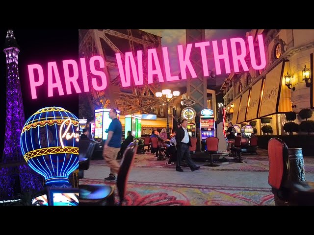 Paris Casino Las Vegas Hotel and Casino - Virtual Walk and Guide