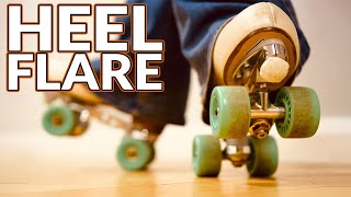 Practice Drill For Heel Flare on Roller Skates - Heel Manuals - Dancing On Roller Skates