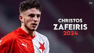 Christos Zafeiris 2024 - Magic Skills, Assists & Goals - Slavia Praga | HD