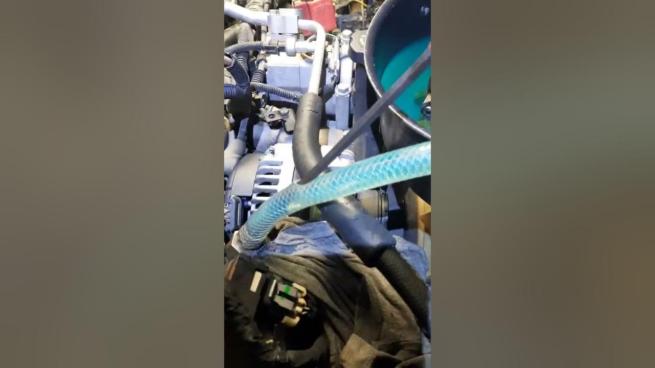 duramax fuel system bleeding hack, simple and no mess YouTube