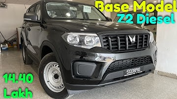 2025 Mahindra Scorpio N Z2 Diesel. Base model Scorpio N. 