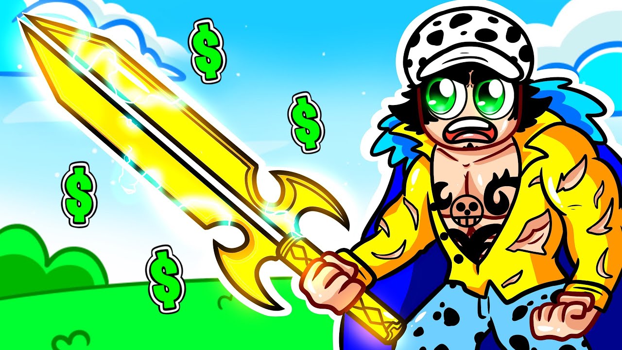 I Spent $10,000 To Become GOD Trafalgar LAW in Blox Fruits