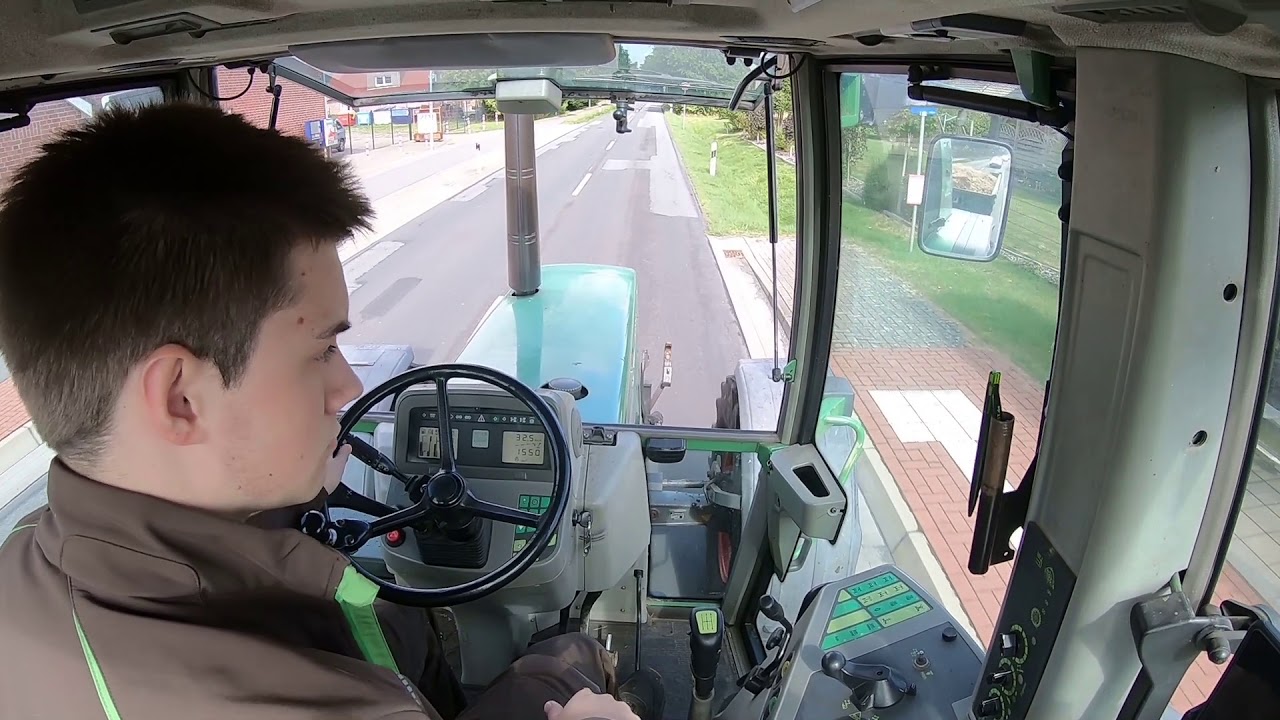 Straßenfahrt mit Fendt Favorit 512C beim Sandfahren [CABVIEW] [SOUND]