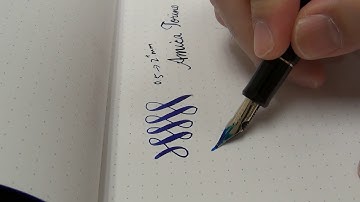 Modern Vs Vintage Flexible Fountain Pens
