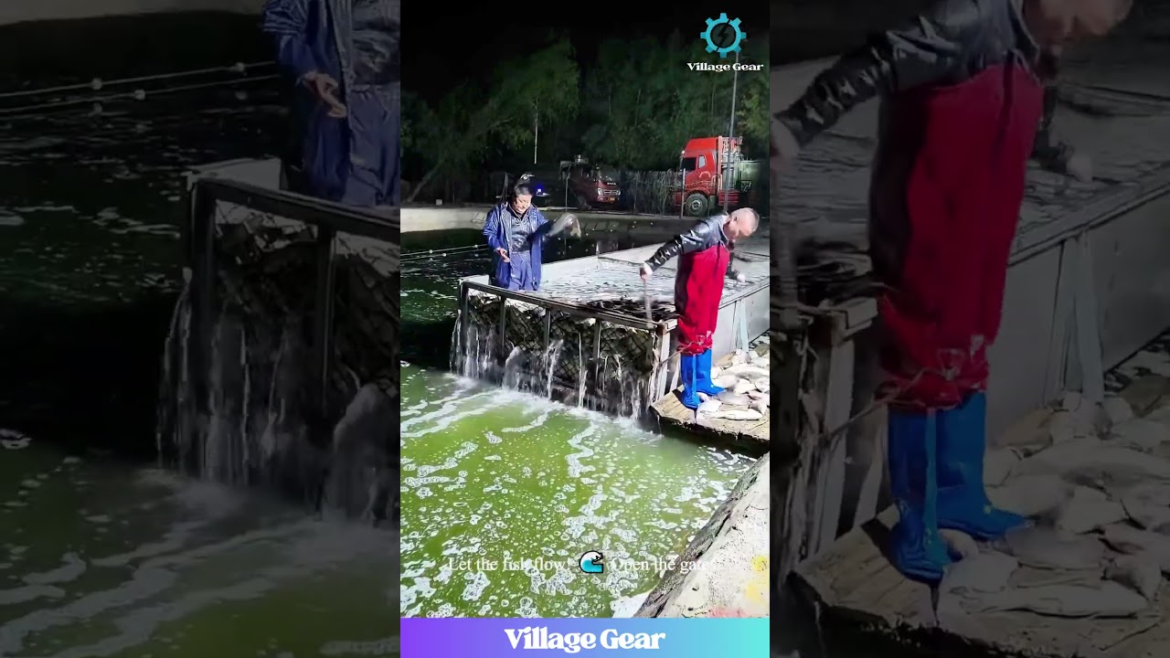 Releasing the Fish-pocalypse! 🐟😂 That Fish Waterfall is WILD! 