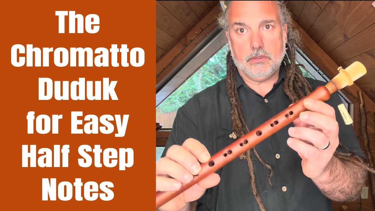 Хроматто Дудук, для простых полутоновых нот
