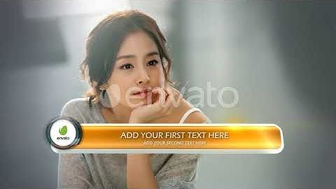 3D Lower Third - Motion Graphics - After effect template