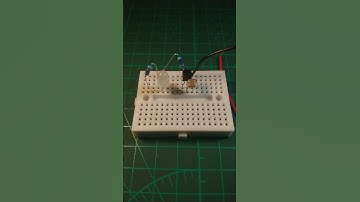 Darkness Sensor Circuit on #breadboard