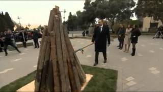 İlham Ali̇yev Nevruz Kutlamalarina Katildi