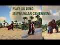Ark Survival Evolved Play As Dino Maymunlar Cehennemi Part 2