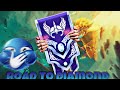 The Stupid F#$%Ing ROAD TO DIAMOND In BRAWLHALLA!