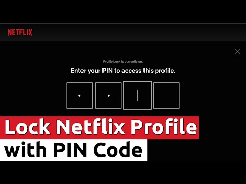 How to Lock Netflix Profile with Password (PIN LOCK)?