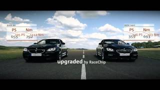 BMW M6 vs BMW 640d upgraded by RaceChip Chiptuning