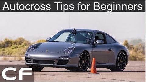 Autocross Tips for Beginners (in my Porsche 911)