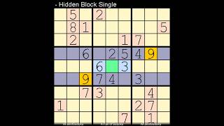 How to Solve Washington Times Sudoku Difficult   1 May, 2026