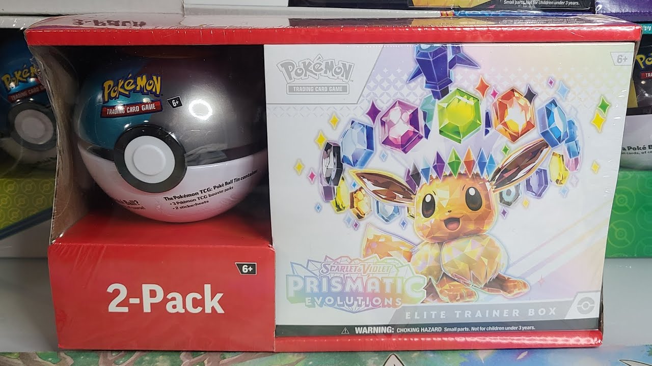 eevee prismatic evolution booster box Prismatic Evolution Booster Bundle - Pokémon Treading Cards main image 1