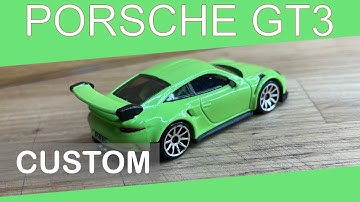 Hot Wheels Custom - Porsche 911 GT3 for Tomeks Downhill Race