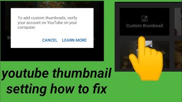 youtube thumbnail custom setting enable kaise kare | thumbnail setting kaise on kare #viral