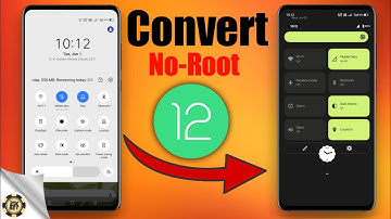 How to install Android 12 Notification Panel  on any device without Root 🤫 | Ekbet