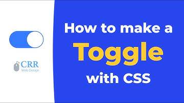 How To Make a Toggle Switch Using Only HTML / CSS