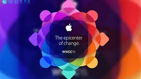 Apples WWDC15 Live Broadcast Video