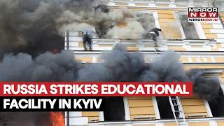 Information RUSSIA STRIKES KYIV! Educational Facility Hit In Fresh Russian Missile & Drone Attack Amid War Update