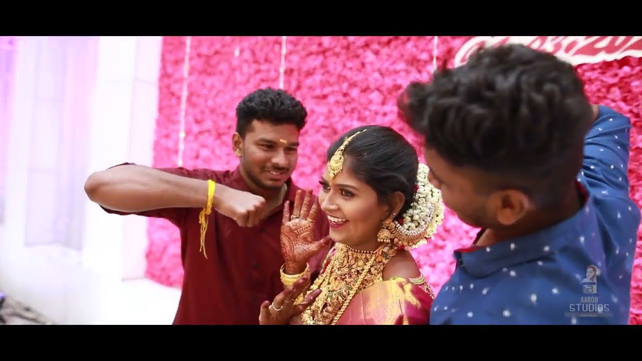 O.Rakesh & R.Dharani  Wedding Reception  Part I | Elite Master Mahal | AARON STUDIOZ |91-9655668763