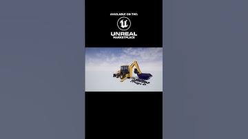 Unreal Marketplace | Backhoe Controller for Unreal Engine - Shorts