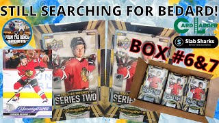 WILL THE CONNOR BEDARD YOUNG GUNS FINALLY SHOW UP? BOX 6 & 7 OF THE 2023-24 UPPER DECK SERIES 2 CASE