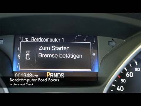 Infotainment Check: Ford Focus Bordcomputer