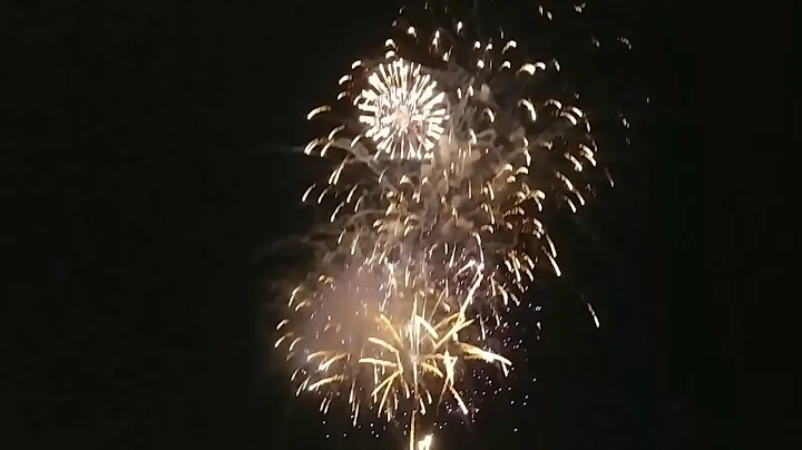 Fireworks at Embarcadero July 2, 2017