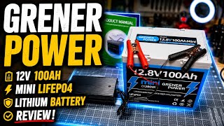 GrenerPower 12V100Ah Mini LiFePO4 Battery & Charger Review